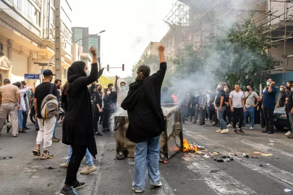 Image De Iraanse opstand is een nieuwe vorm van een revolutie geworden